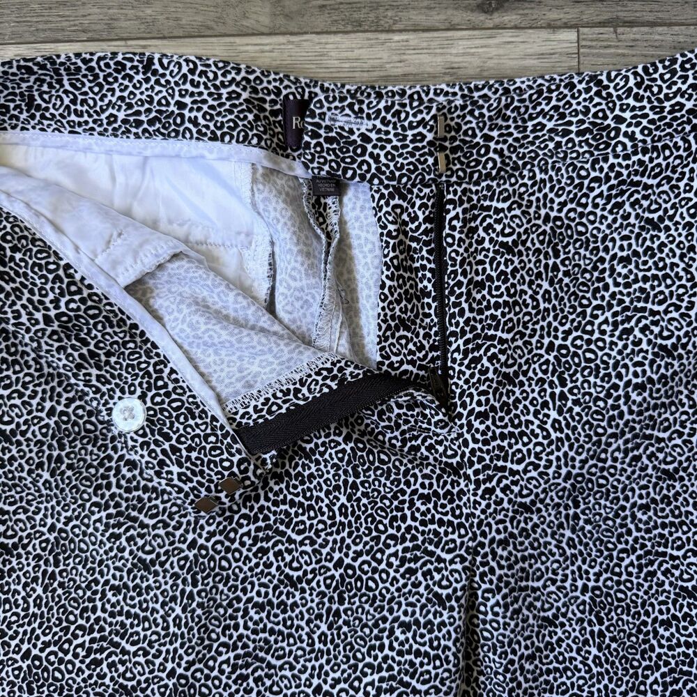 Rafaella Curvy Cheetah‎ Print Capri Pants - Size 12 - Picture 2 of 10